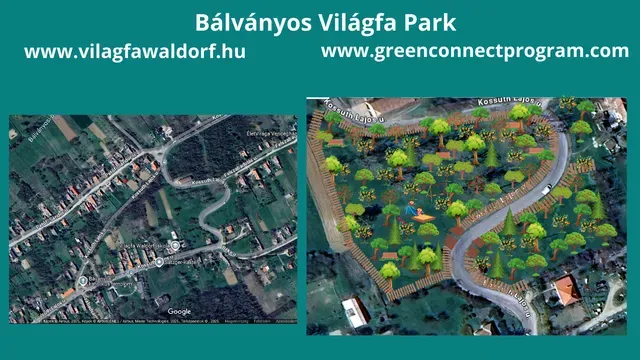 Bálványos Falu Világfa park